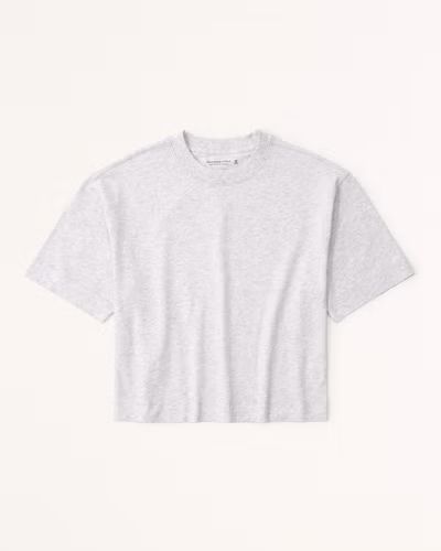 Women's Essential Short-Sleeve Wedge Tee | Women's Tops | Abercrombie.com | Abercrombie & Fitch (US)