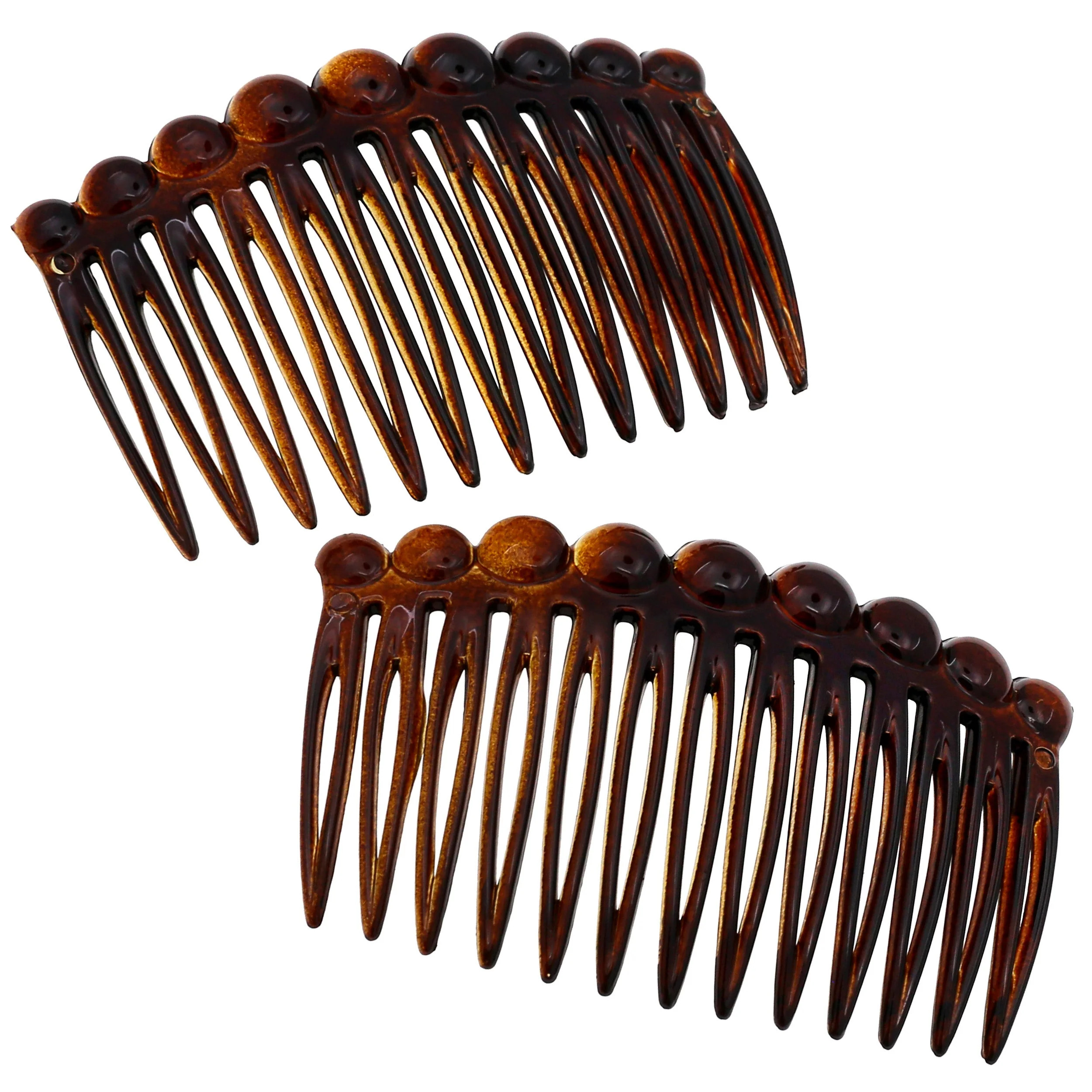 Camila Paris CP33/2 French Hair Side Comb Small Tortoise Shell French Twist Hair Combs Decorative... | Walmart (US)