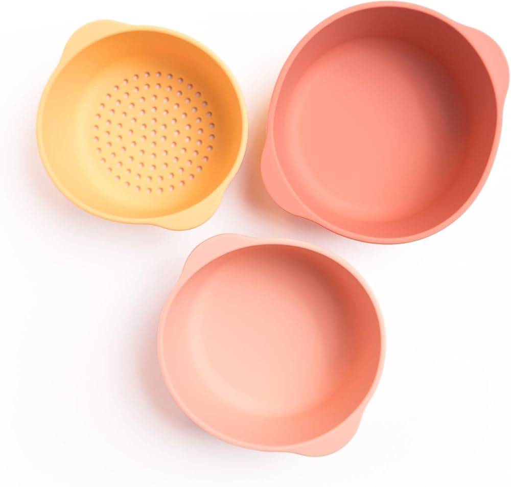 Inspire My Play - 3 x Nesting Bowls and Sieve - Perfect for Sensory PlayTray - Sensory Bin Access... | Amazon (US)