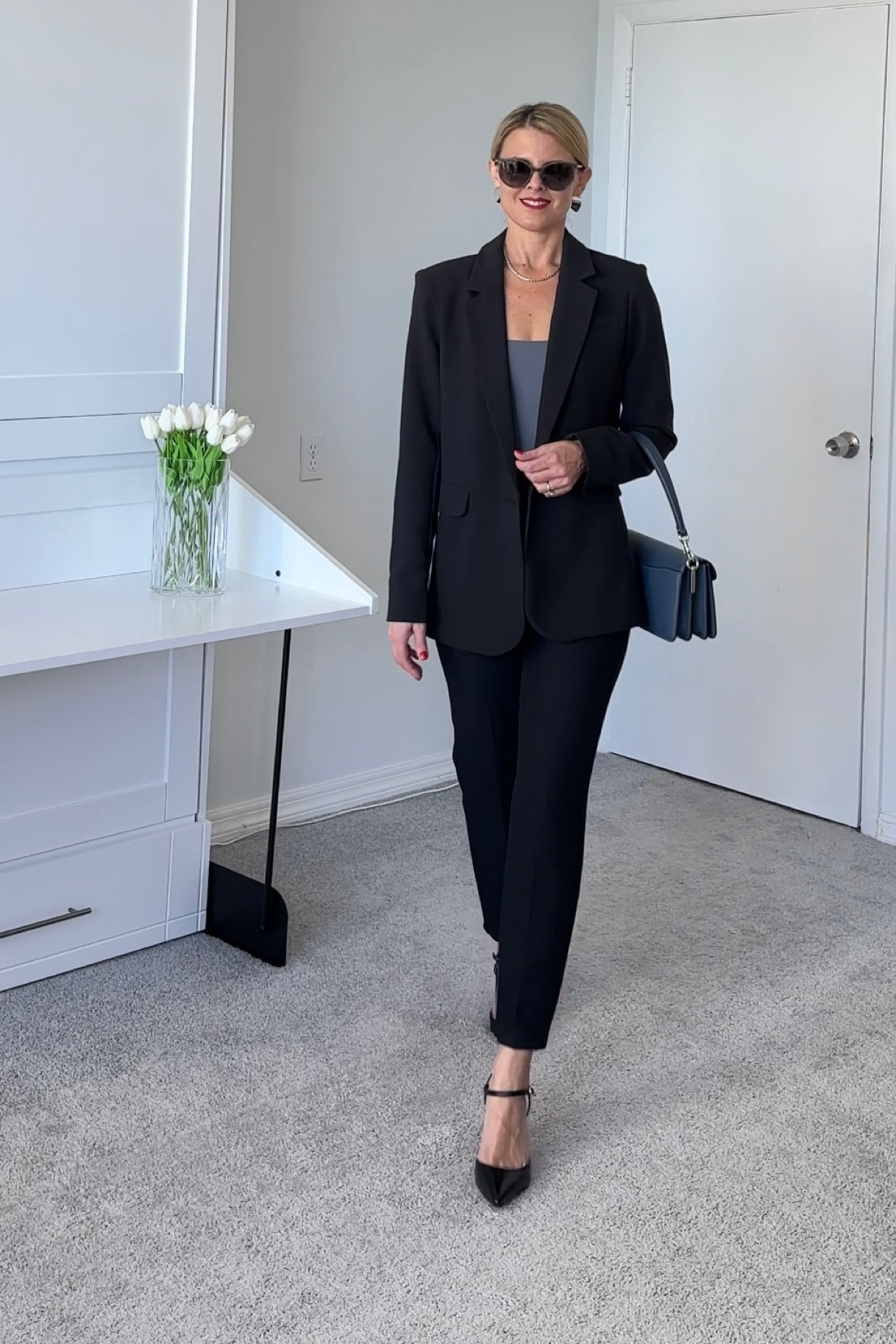 All true to size.  
I ordered the pants in my usual size/ regular length.    Im 5'4 and I hemmed these 1 inch.

#LTKSeasonal #LTKSale #LTKover40