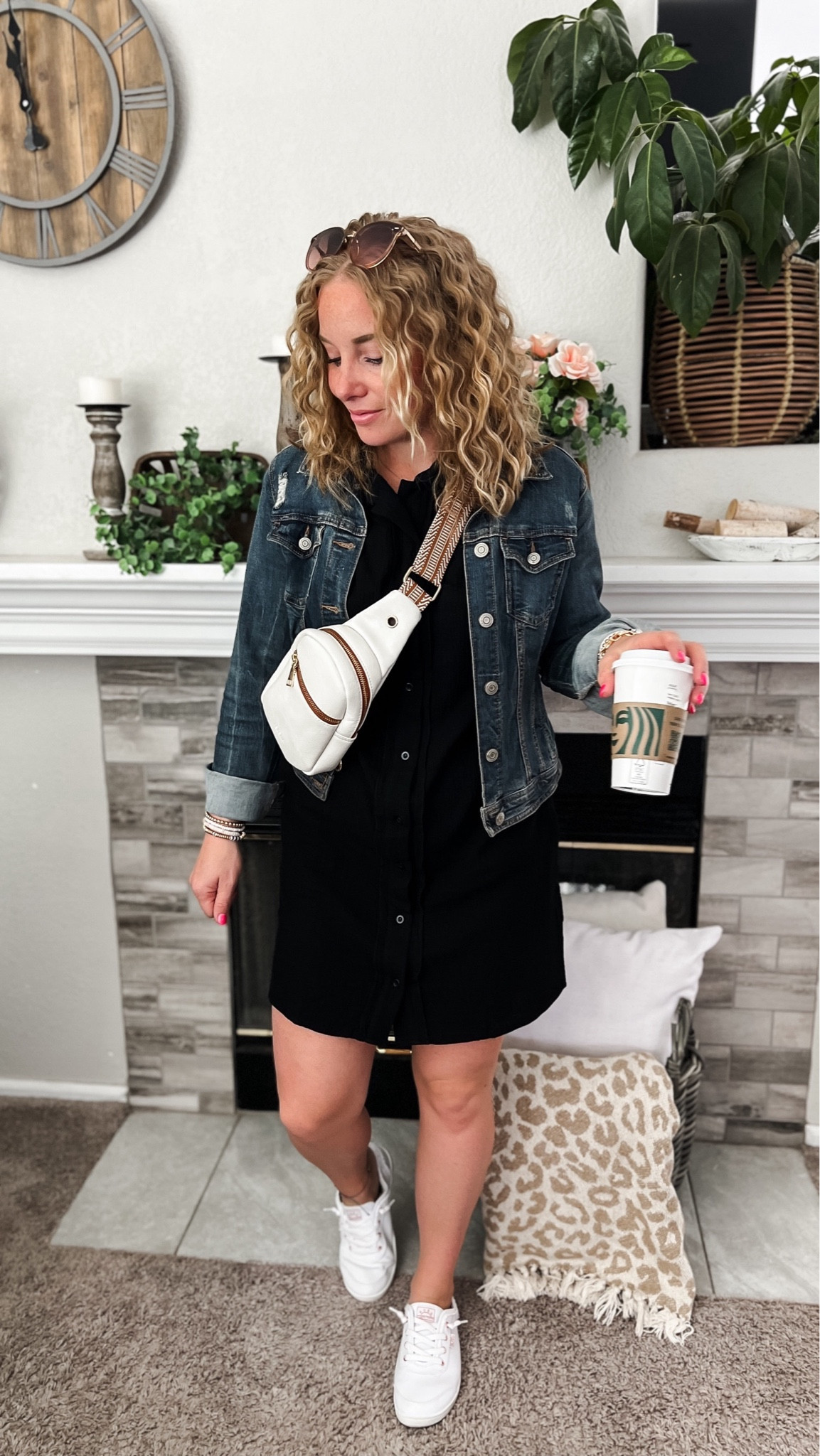 Summer linen dress from amazon with a denim jacket (similar linked) sling bag, and white slip on sneakers.  Grab your regular size with everything! 
// Summer outfits 2024, casual summer dress outfit, dress with sneakers, summer mom style, style inspiration, summer fashion, mom outfit ideas, summer outfit amazon, Amazon outfit ideas, casual outfit ideas, spring outfit inspo, casual fashion, amazon summer fashion, amazon casual outfit, cute casual outfit, outfit inspo, outfits amazon, outfit ideas, amazon shoes, Amazon bag, purse, size 4-6, casual summer outfits, casual outfit ideas everyday, summer hair styles, #ltkfindsunder100 #ltksalealert

#LTKSeasonal #LTKfindsunder50 #LTKstyletip