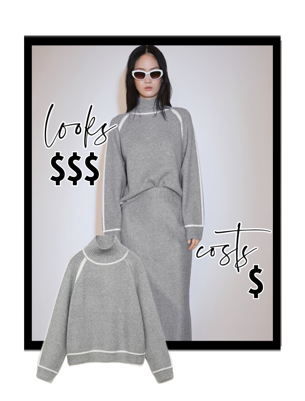 Looks $$$, costs $ 
#smartshopping #Mango  

 #LTKSeasonal #LTKFindsUnder100 #LTKStyleTip