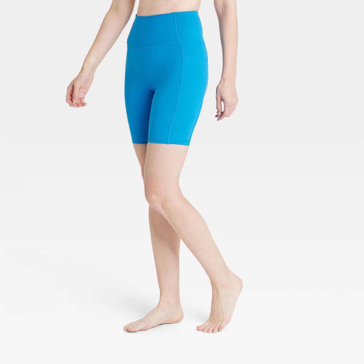 Women's Brushed Sculpt Curvy Pocket Bike Shorts 8" - All in Motion™ | Target