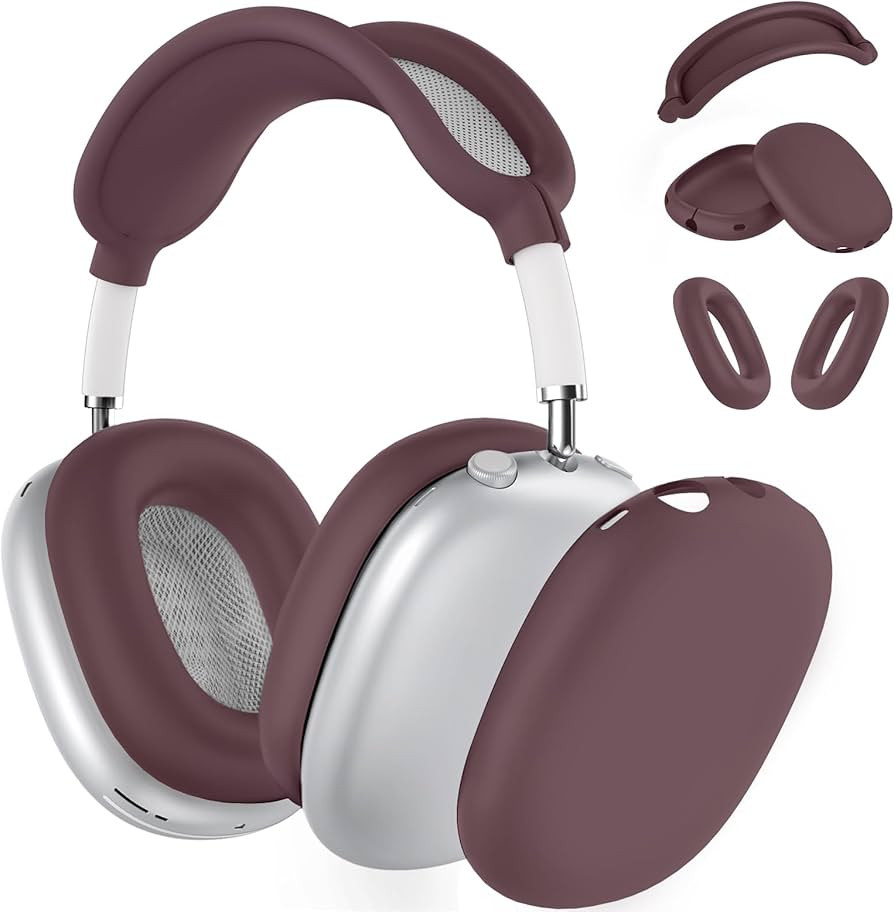 Silicone Case Cover for AirPods Max Headphones,Ear Pad Case Cover/Ear Cups Cover/Headband Cover f... | Amazon (US)