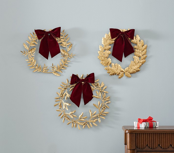 Chris Loves Julia Mini Wreaths, Set of 3 | Pottery Barn Kids