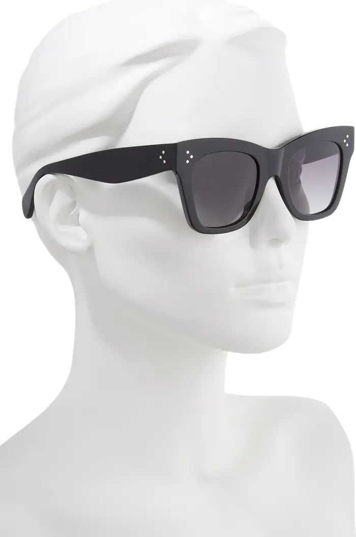 CELINE 50mm Polarized Square Sunglasses | Nordstrom | Nordstrom