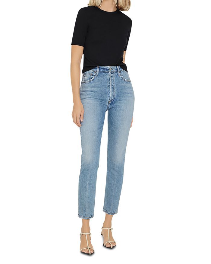 Nico High Rise Ankle Jeans in Chronicle | Bloomingdale's (US)