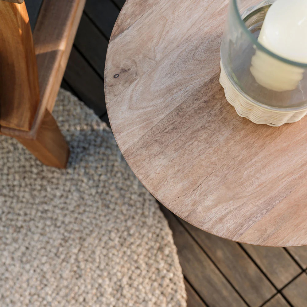 Natural Round Braided Jute Rug | CG Hunter