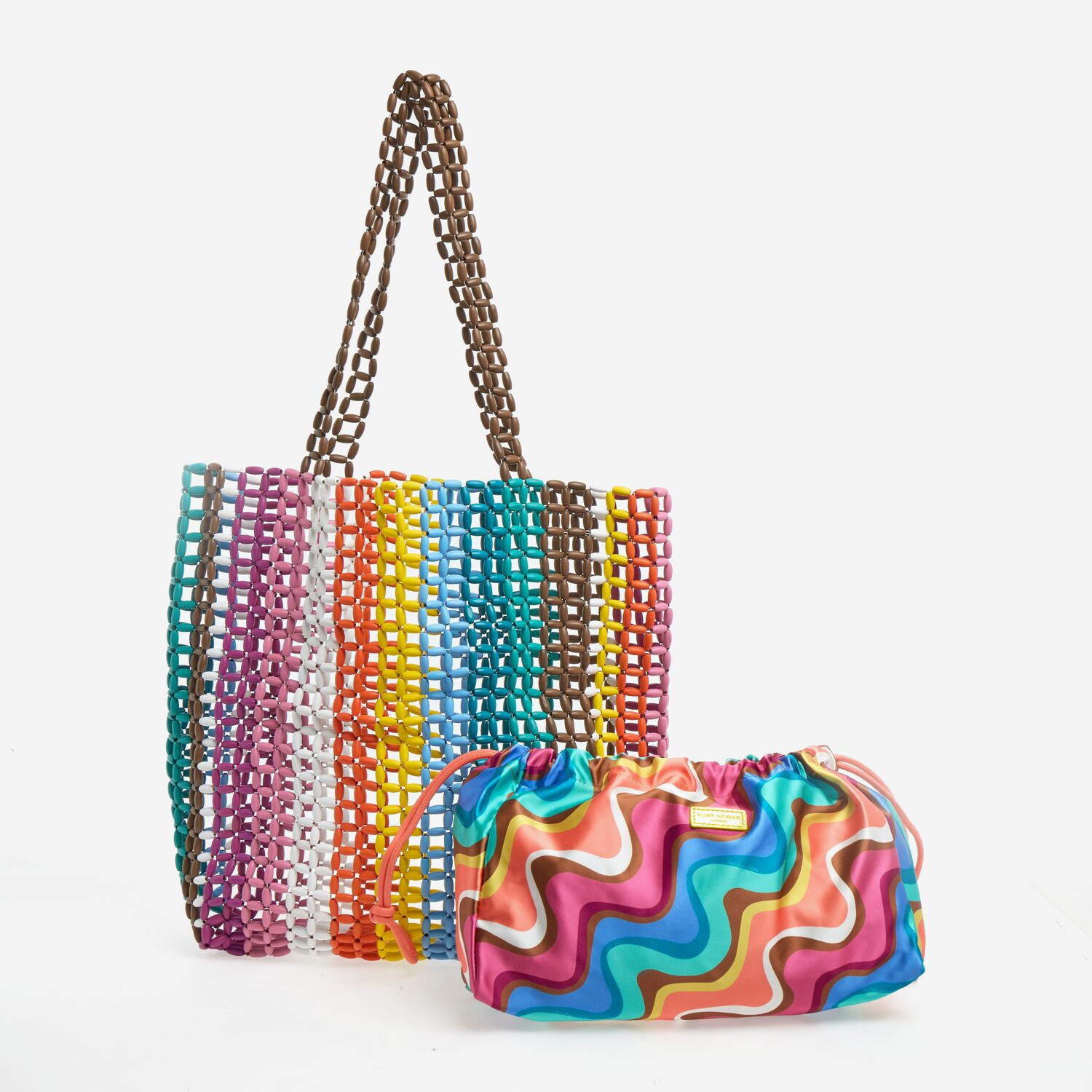 Multicolour Kensington Beaded Shopping Tote | TK Maxx