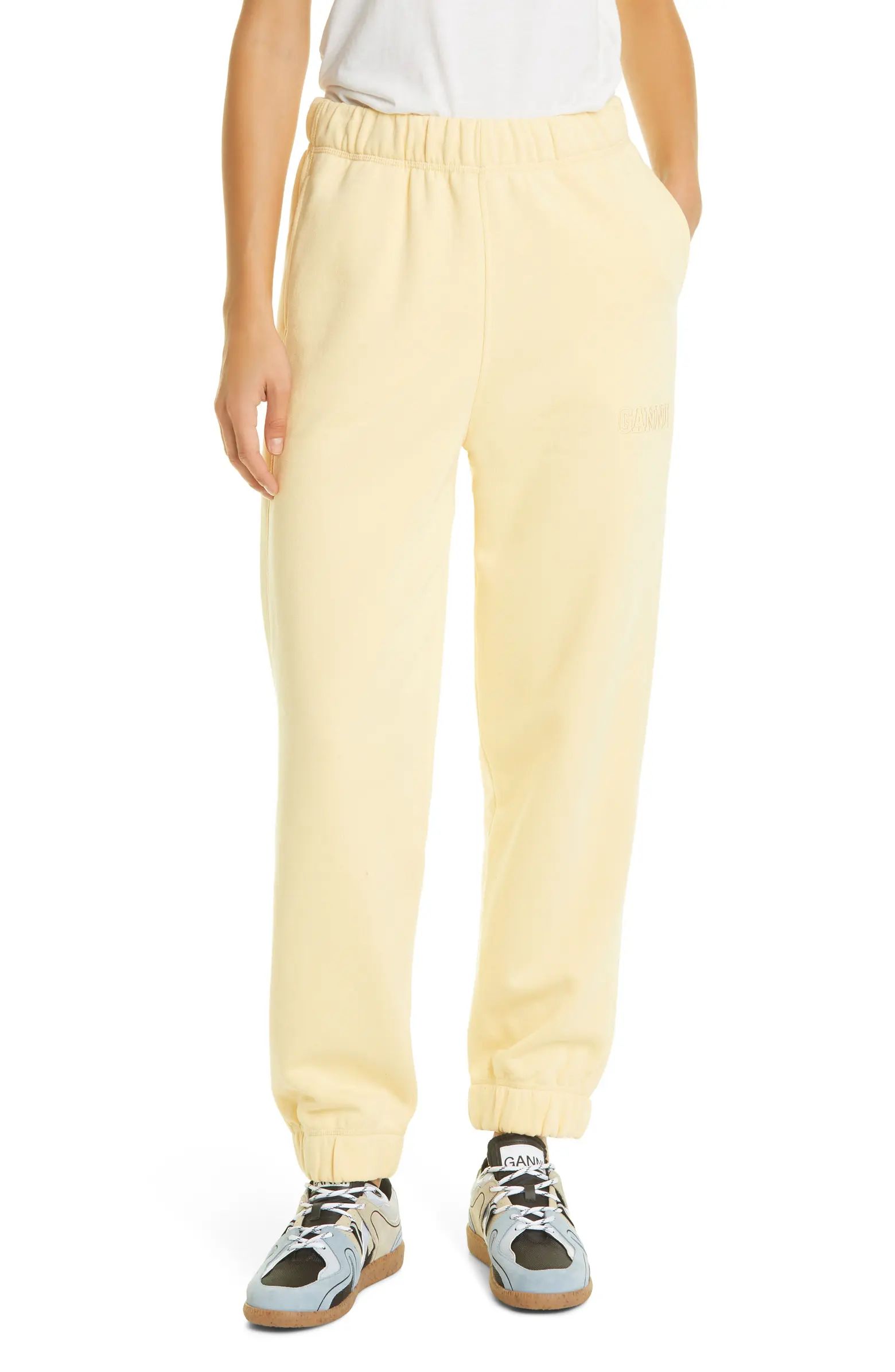 Ganni Software Isoli Logo Sweatpants | Nordstrom | Nordstrom