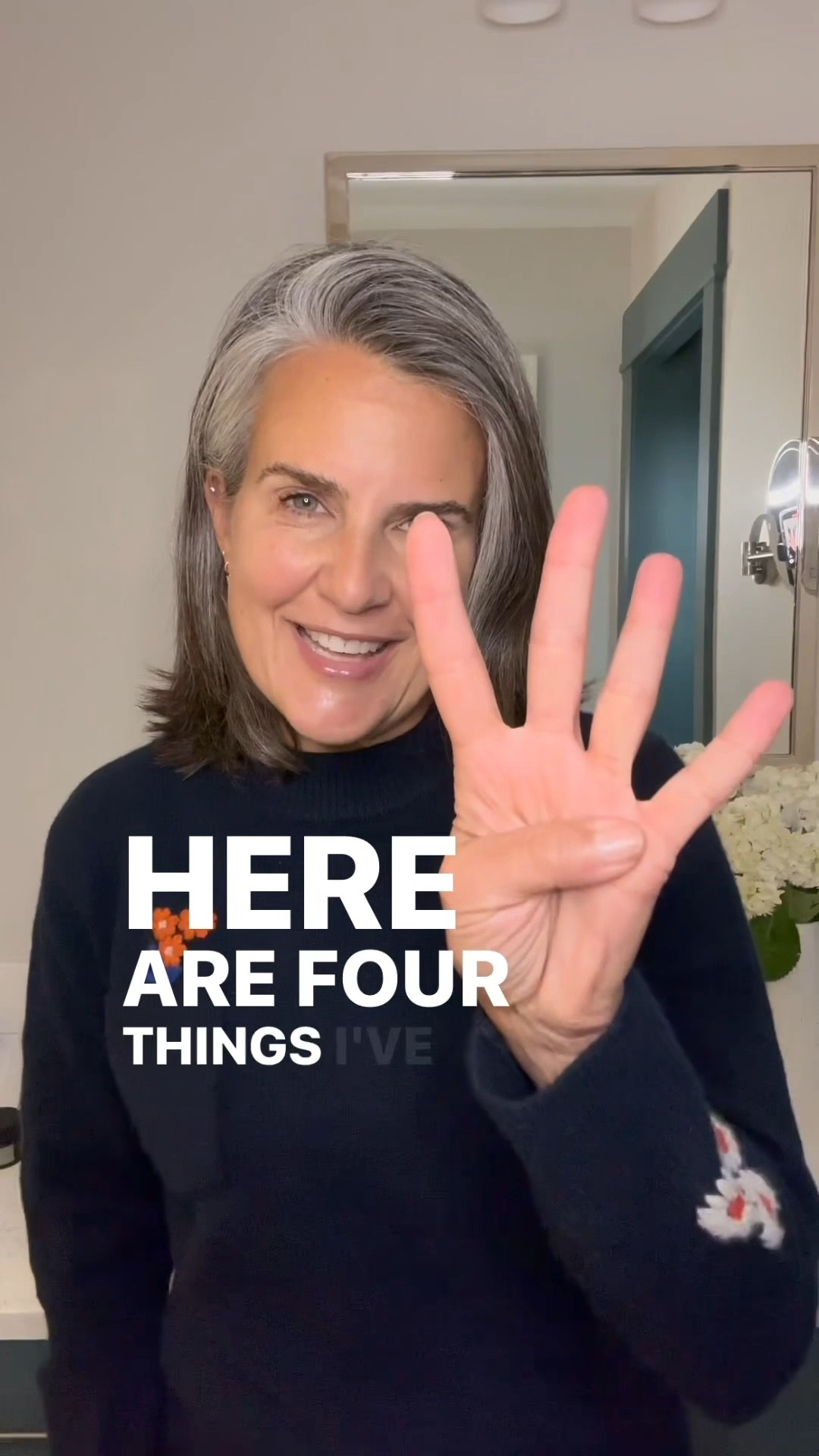 It’s been 2 years ✨🖤🩶🤍 since I last colored my hair. Here are the 4 big lessons. 

1. It takes longer thank you think. I’m still not happy with the length, but all the old color is gone.
2. My complexion needed a boost. Skincare has replaced hair care. 
3. Neutral colors are not my friend. Hello jewel tones.
4. No one cares!!!

Sharing some of my skincare favorites. 



#silversisters #greyhair #grayhair #growingoutgrey #growingoutgray #greymyway #over50beauty #agingintentionally #greyhairtrend #silvertransformation #momtrends #silverhair #silversisterscommunity #journeytogrey 

#LTKbeauty #LTKover40