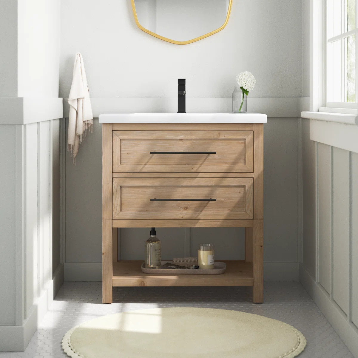 Bickley 30" Single Bathroom Vanity with Ceramic Top | Wayfair North America
