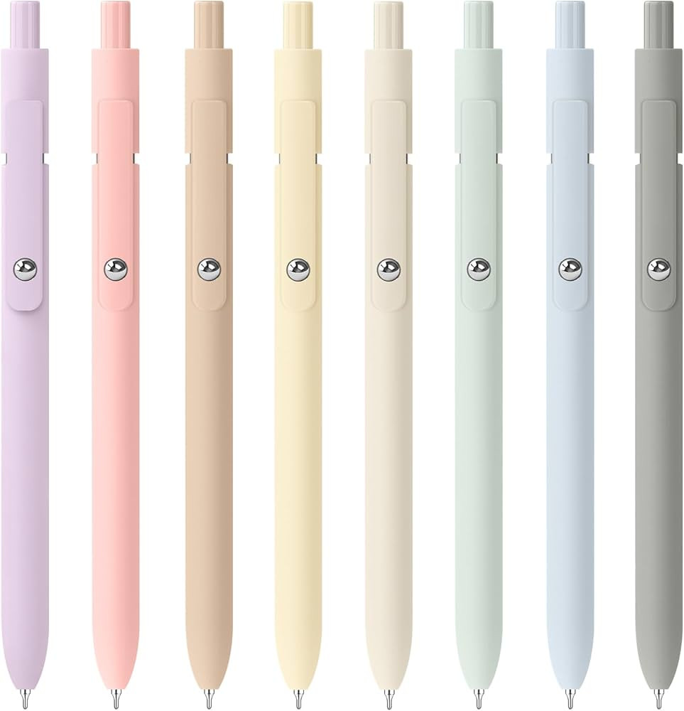 Gel Pens Teacher Nurse Work Office Desk Accessories, Aesthetic Fine Point Smooth Writing Japanese... | Amazon (US)