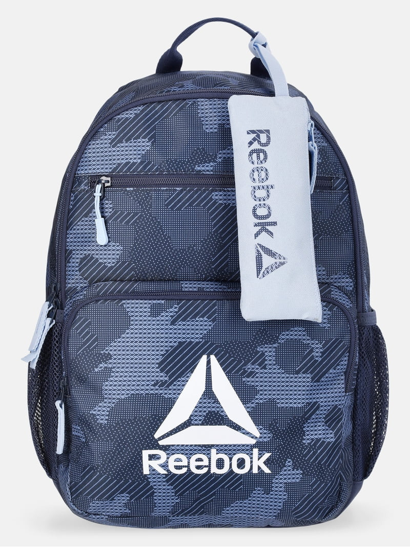 Reebok Kids' Journee 17" Laptop Backpack with Pencil Case, East Coast Geo Camo | Walmart (US)