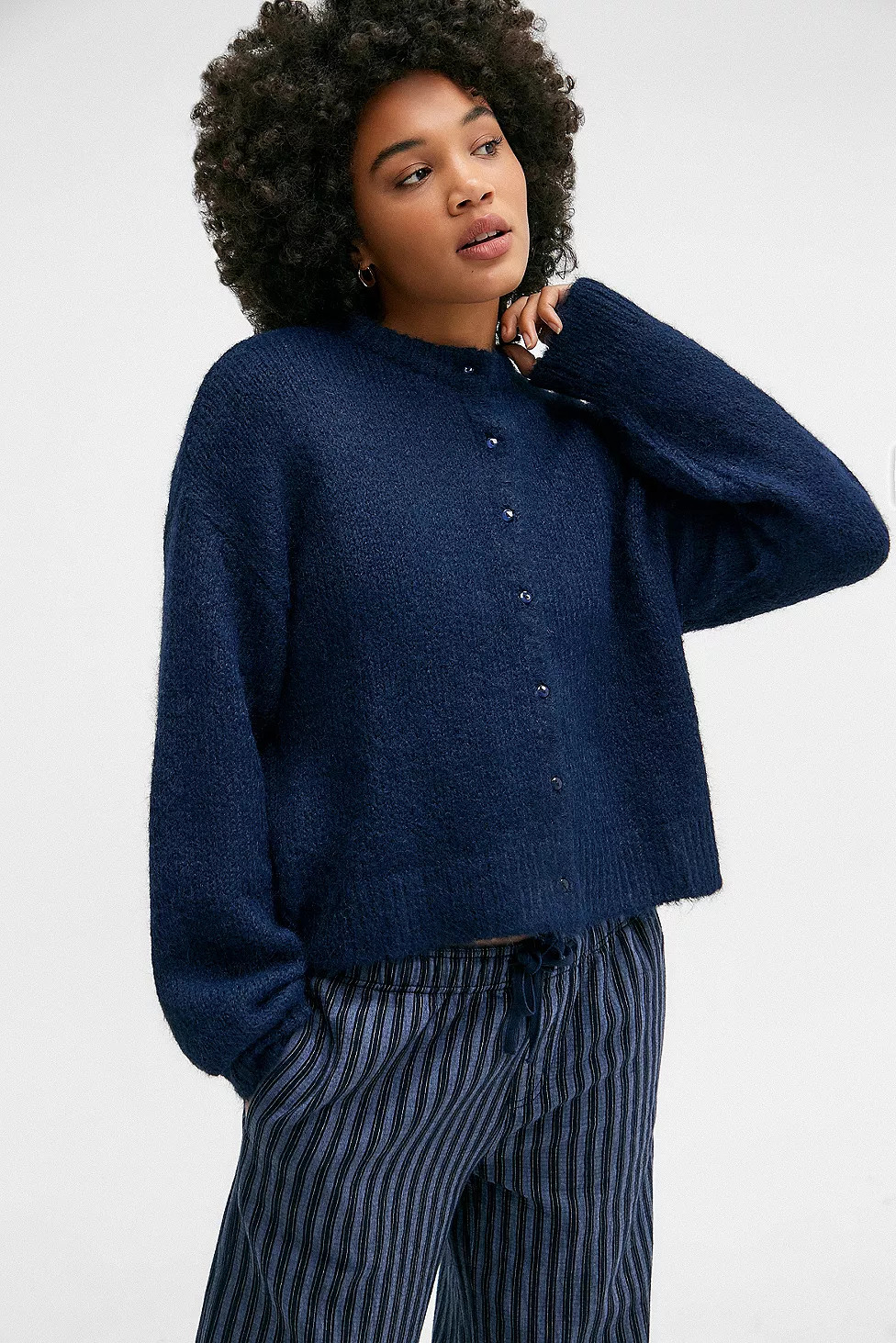 UO Dakota Knit Cardigan | Urban Outfitters UK
