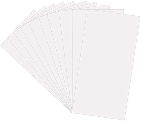15 Pack 6 Mil Clear Mylar Stencil Sheets, 12" x 24" Blank Stencils, Reusable Template Material, M... | Amazon (US)
