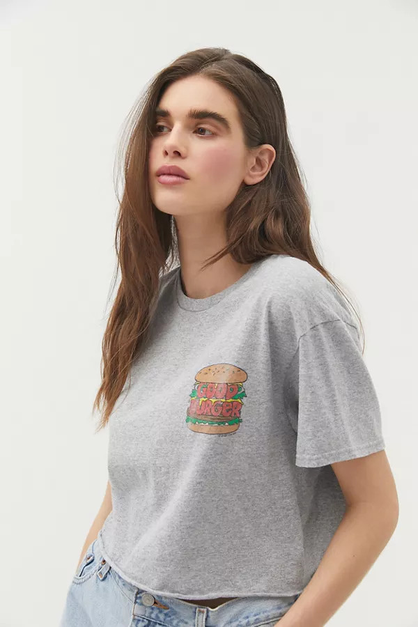 Junk Food Welcome To Good Burger Cropped | Urban Outfitters (US and RoW)