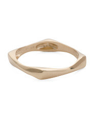 Made In Italy 14kt Gold Square Ring | Jewelry | T.J.Maxx | TJ Maxx