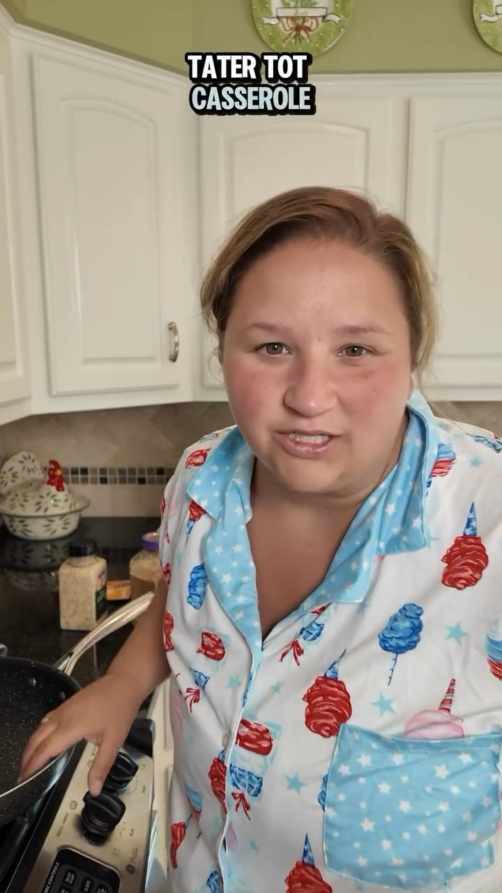 We’re starting things off right (aka chaotically and with zero chill) by making the exact recipe that took the internet by storm in my last house : Taco Tater Tot Casserole—aka my culinary Roman Empire. If you didn’t know, this is the one that got me on the Drew Barrymore show, had me awkwardly side-hugging Jamie Oliver, and somehow got me on the actual news like I was an important “tater tot queen” Was it the recipe? Maybe. Was it the unhinged delivery? Definitely. Either way, she’s backkkk. And if you want the recipe written down like a normal person, it’s in my cookbook. Let’s do this. 🔥

#LTKHome #LTKSeasonal #LTKFindsUnder50