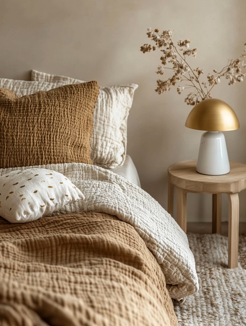 A simple lighting choice can completely change the feeling of a kid’s room, and this modern dome-style lamp in gold and white is a perfect example. Soft, sculptural, and intentionally minimal, it adds warmth without overpowering the space. The rounded shape keeps it playful and kid-friendly, while the gold accent introduces a touch of elegance that grows with them over time.

Whether the lamp is switched on or off, it naturally warms the room, pairing beautifully with neutral bedding, soft textures, and natural wood furniture. This is the kind of kids’ room refresh that feels calm, cozy, and timeless—proof that children’s spaces can be both functional and beautifully designed.

#KidsRoomDecor
#KidsRoomLighting
#ModernKidsRoom
#KidsBedroomIdeas
#WarmMinimalDesign
#GoldAndWhiteDecor
#KidFriendlyDesign
#CozyKidsSpace 

 

#LTKHome