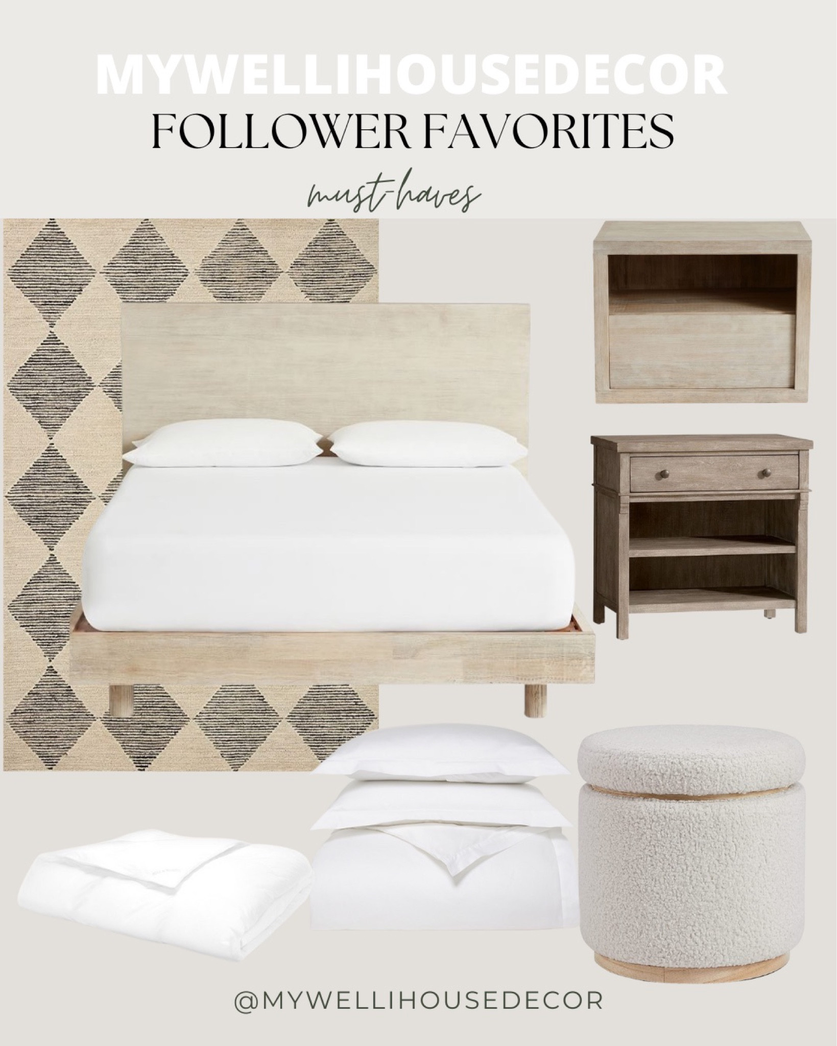 Bedroom essentials: these are last week’s best sellers! Bedding, bed, nightstands, bedding sets, duvet, area rug

#LTKhome #LTKsalealert #LTKSeasonal