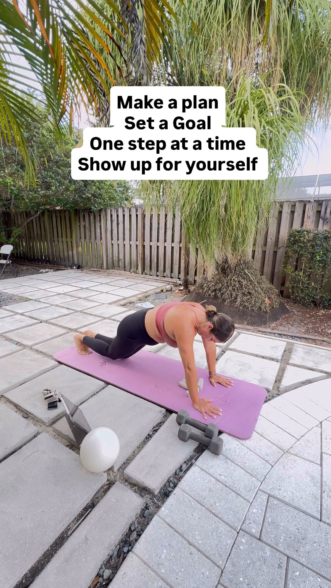 You are your biggest project! Focus on yourself and your journey. 

The best Pilate mat for my knees, it has the support I need. 

#womenover45 #wellnessjourney 

#LTKOver40 #LTKfitnessgoals #LTKActive