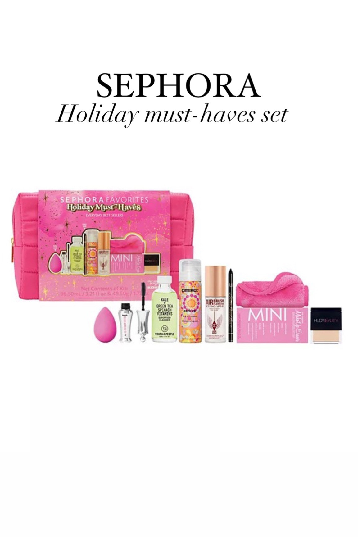 Sephora holiday must-haves gift set // $49 ($129 value) 💓

#LTKGiftGuide #LTKfindsunder50 #LTKbeauty