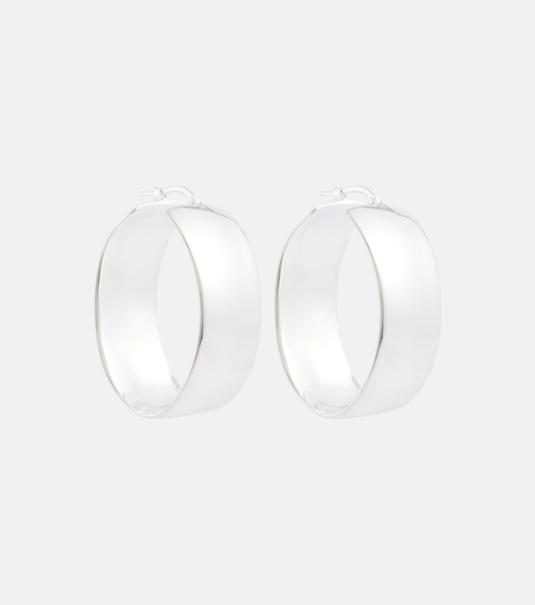 Silver-toned hoop earrings | Mytheresa (US/CA)