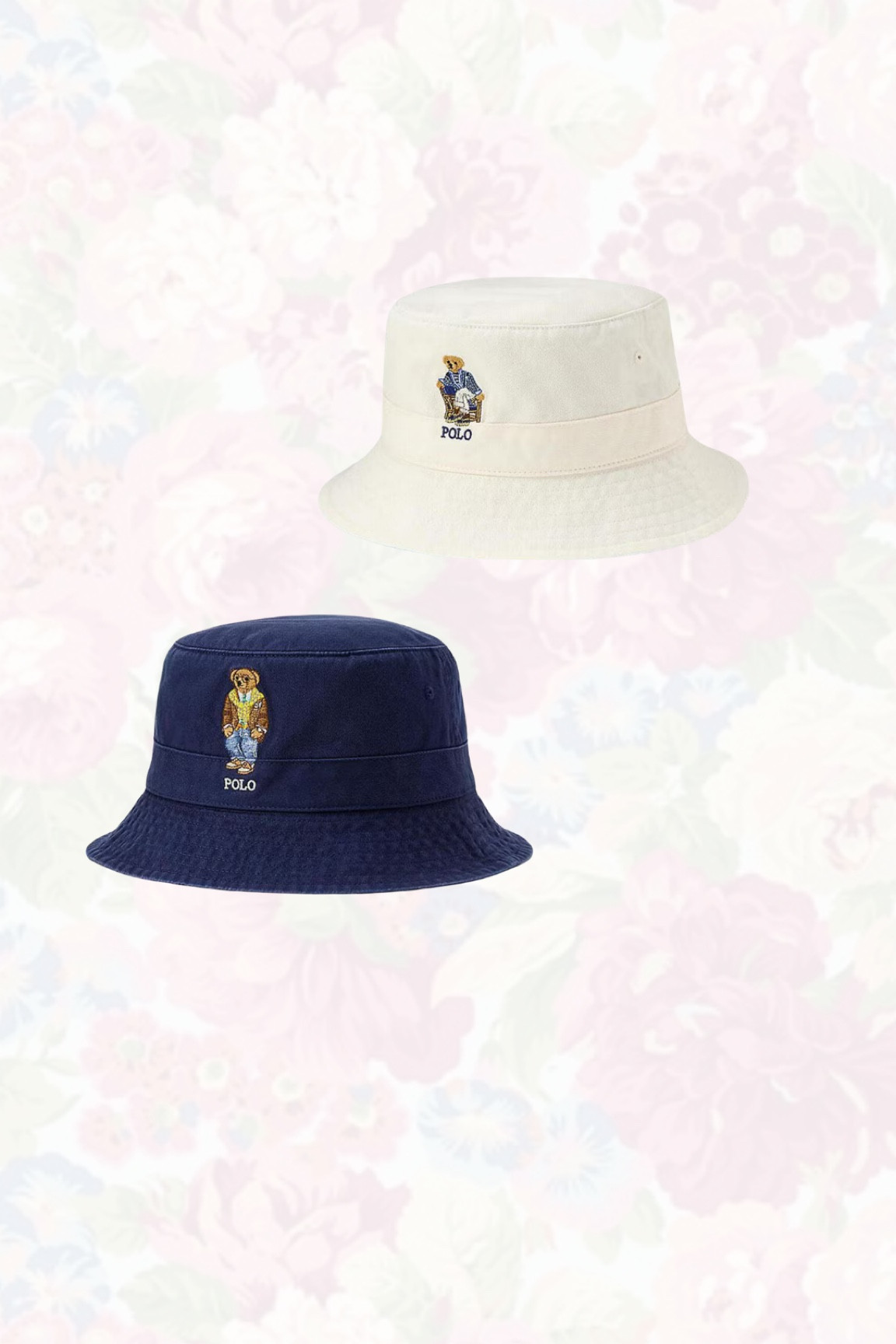 Cutest Polo Bear bucket hats! 🐻 