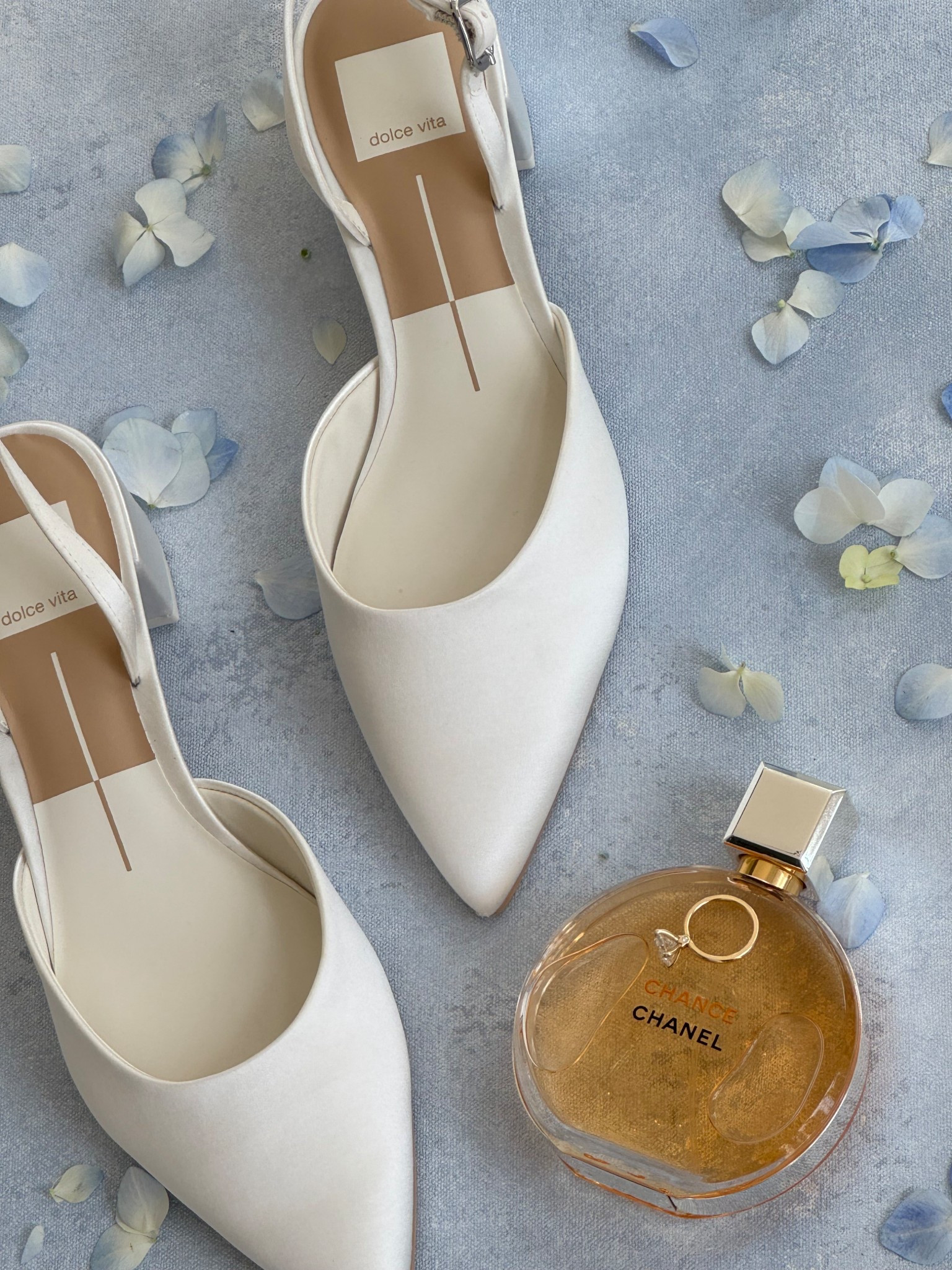 My wedding ceremony shoes and perfume🤍💍

#LTKWedding