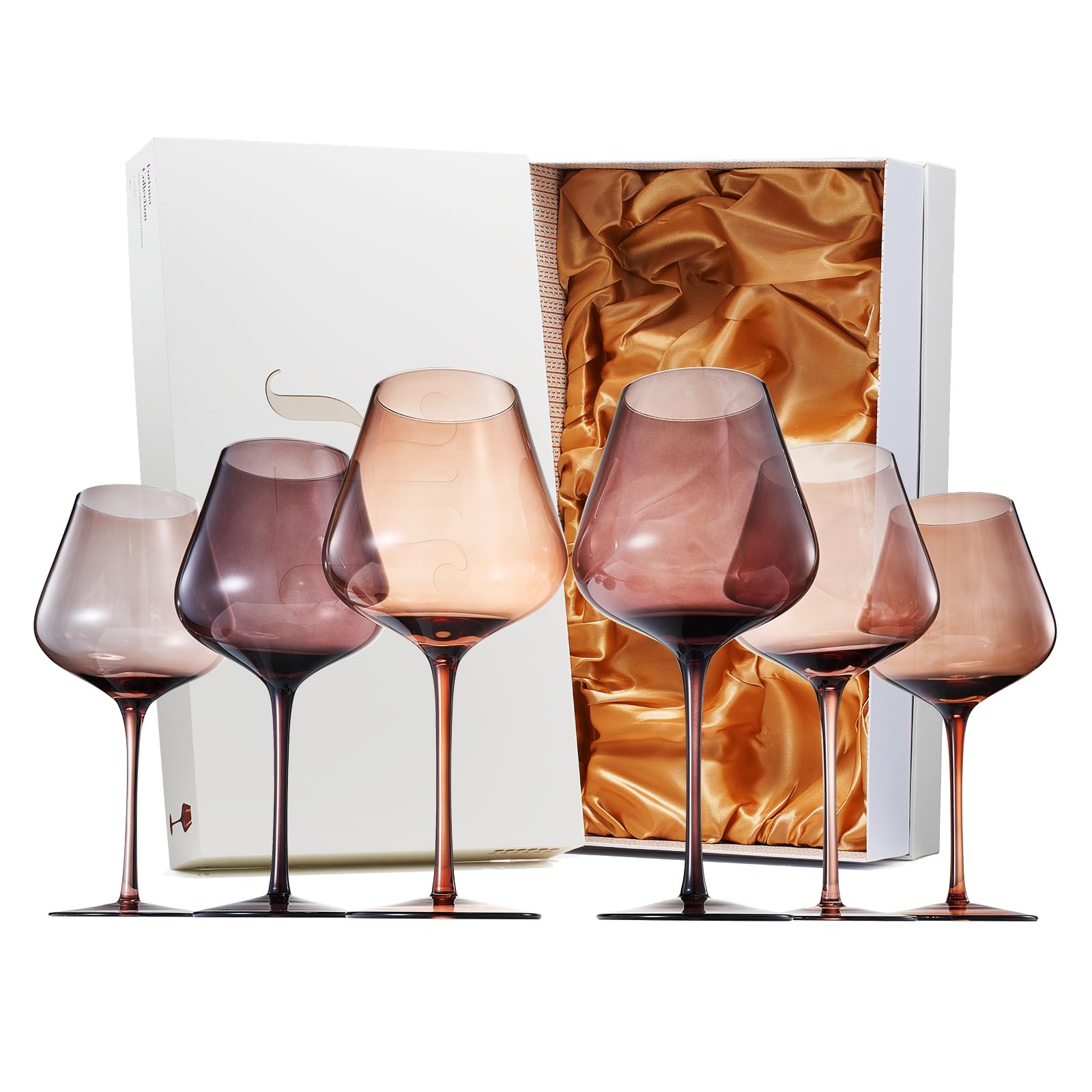 Venus Wine Glass Set, 20oz Glasses Set of 6 For All Occasions, Gift for Her, Mom, Wife, Girlfrien... | Amazon (US)