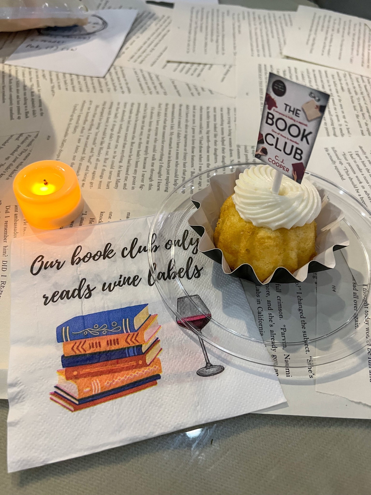 Book club cocktail napkins
Dessert paper napkins 
Amazon finds
Our book club only reads wine labels 

#LTKSeasonal #LTKHome #LTKParties