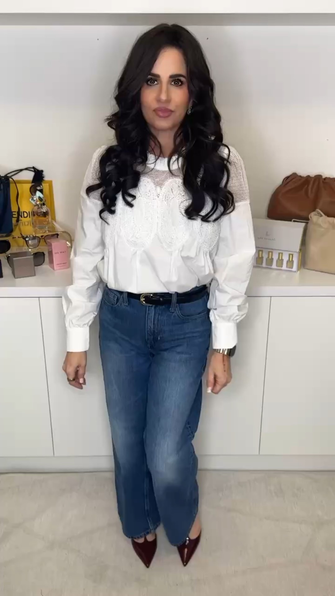 Super dainty . Resembles a FP blouse but for less. I love it , wearing a sm . Jeans 25 
#freepeoplelookforless #daintyblouse 



#LTKPetite #LTKStyleTip #LTKOver40