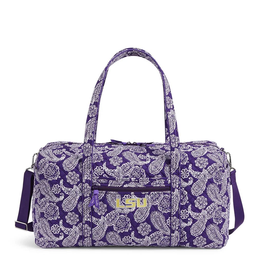 Collegiate Large Travel Duffel Bag | Vera Bradley