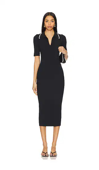 Darcy Dress in Midnight, Navy, & Parchment | Revolve Clothing (Global)