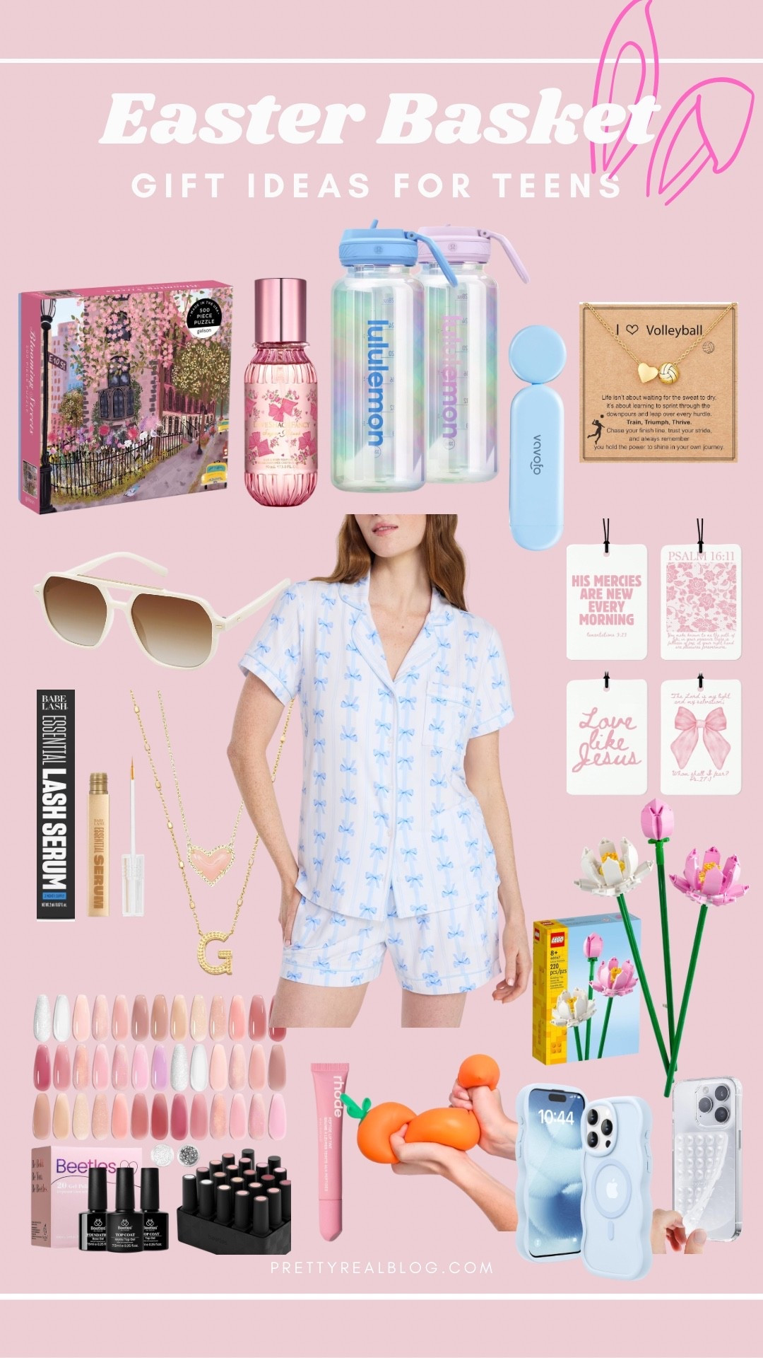 I love to put together gift guides in this Easter gift guide for teen girls has something for everyone! We have most of these items- pjs, love shack fancy body spray, gel nail kit, necklaces, water bottle (it’s on sale!), and my girls love it all! 

#LTKKids #LTKSpringSale