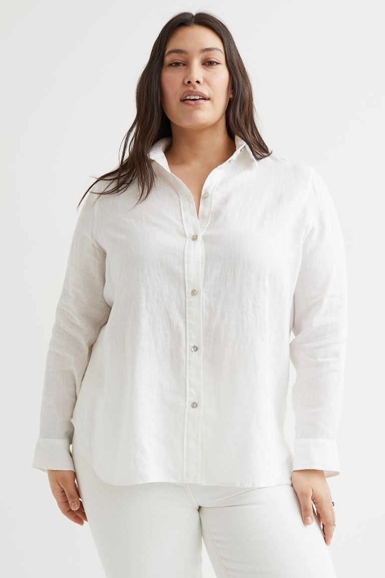 H&M+ Linen Shirt | H&M (US + CA)