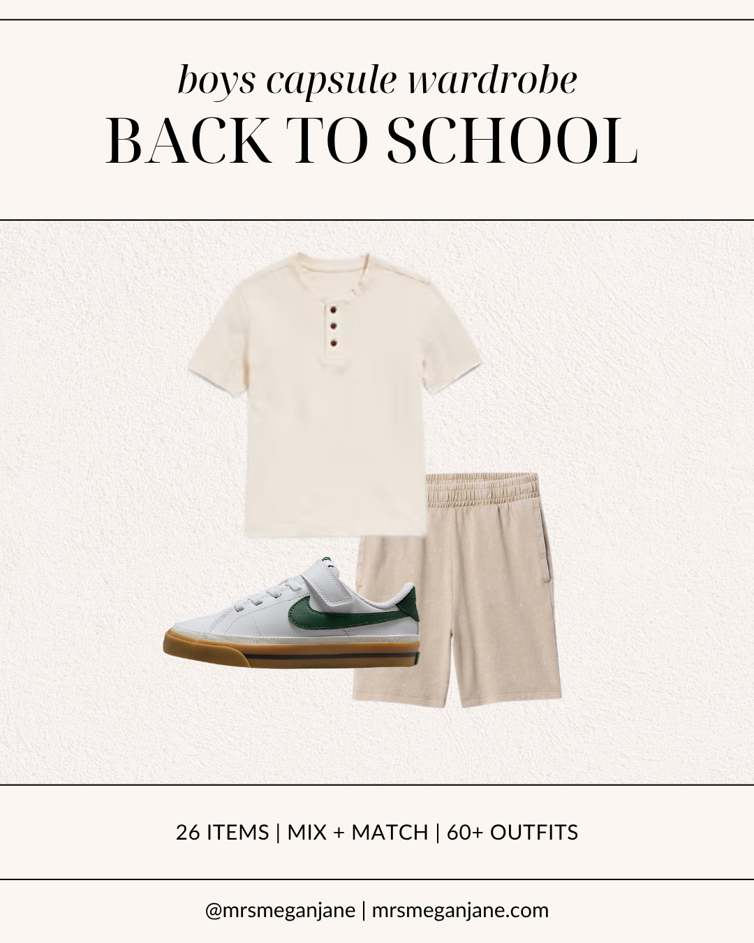 Boys Back-to-School Capsule Wardrobe 🍂 Easy outfits = stress-free mornings. I put together over 60 affordable, durable, and 3rd grade approved outfits 👏 

boys fall capsule, back to school outfits, capsule wardrobe for kids, fall style for boys 

 

#LTKSeasonal #LTKStyleTip #LTKKids
