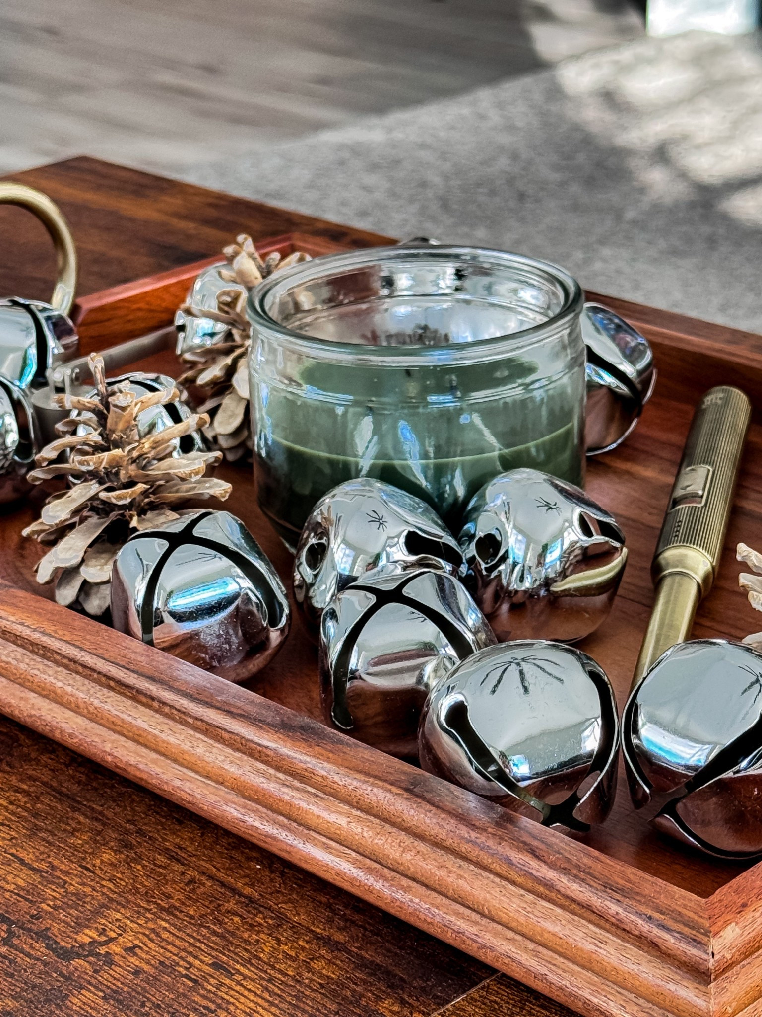 If winter had a scent, this would be it. The Alpine Forest 3-Wick Candle smells like fresh pine, crisp fir, and cozy mountain air—clean, festive, and not overpowering. The three-wick glow instantly warms up your space and makes any holiday table feel elevated. Perfect for dinners, hosting, or lighting before guests arrive so your home smells AMAZING!!

Style it on a wood tray with pinecones, metallic accents, or simple greenery for an effortless holiday coffee table.

How to Style It for a Holiday Tablescape
• Place it on a wood tray or serving board for warmth and contrast
• Surround with metallic accents (silver bells, brass candle tools, ornaments)
• Add natural elements like pinecones, cedar sprigs, or faux greenery
• Style alongside neutral linens and simple place settings for an elevated look
• Works beautifully as a centerpiece or styled off to the side on a buffet or bar cart.

alpine forest candle • holiday scented candle • christmas pine candle • three wick holiday candle • winter home fragrance • holiday tablescape decor • neutral christmas decor • woodsy christmas candle • festive home scent • holiday hosting decor • modern farmhouse christmas • cozy winter candle • green holiday candle • holiday coffee table • winter decor • seasonal decor • holiday hosting

#LTKGiftGuide #LTKHoliday #LTKHome