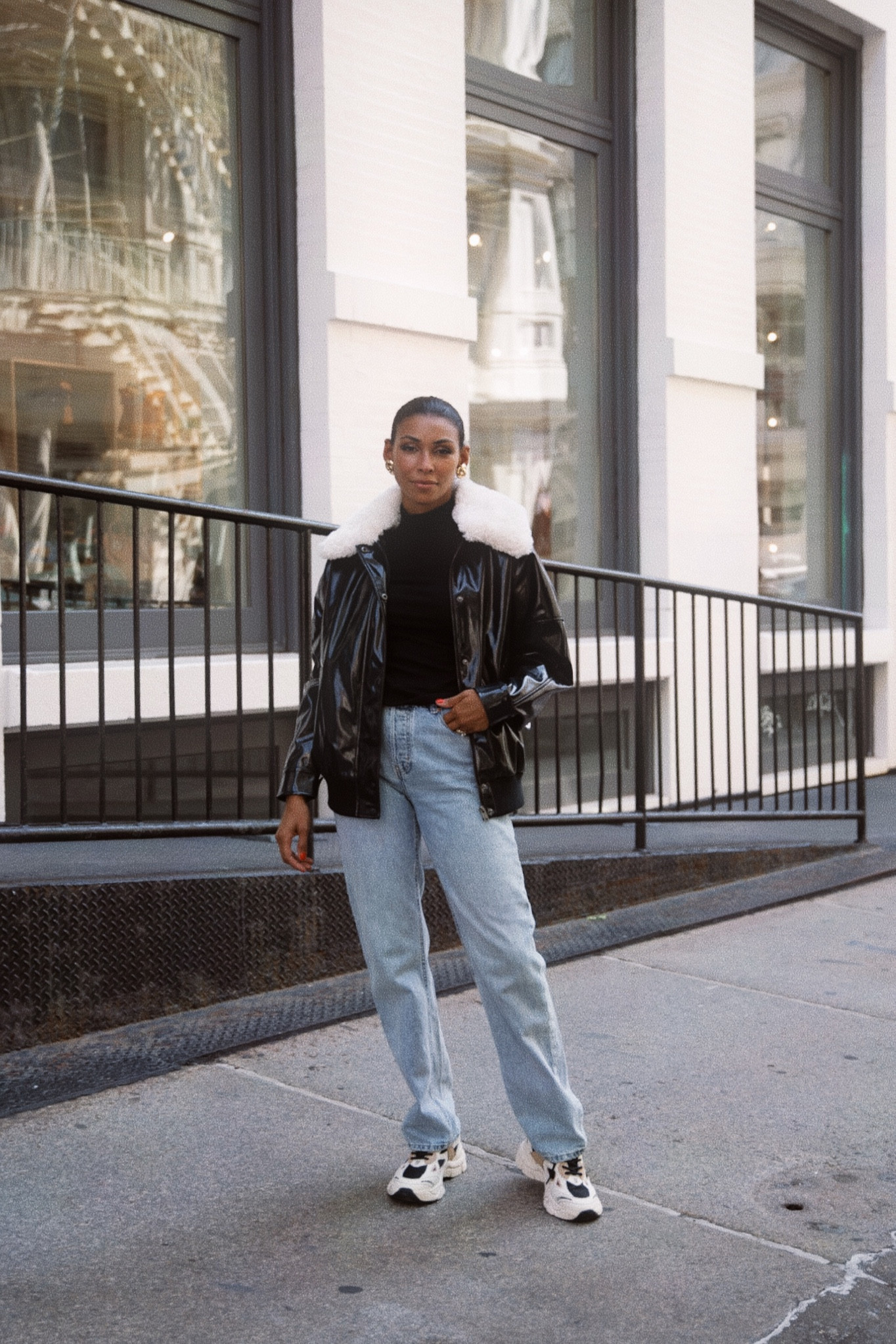 Walmart fashion, faux leather, fall outfits, jeans @walmartfashion #walmartpartner 

#LTKfindsunder50 #LTKstyletip