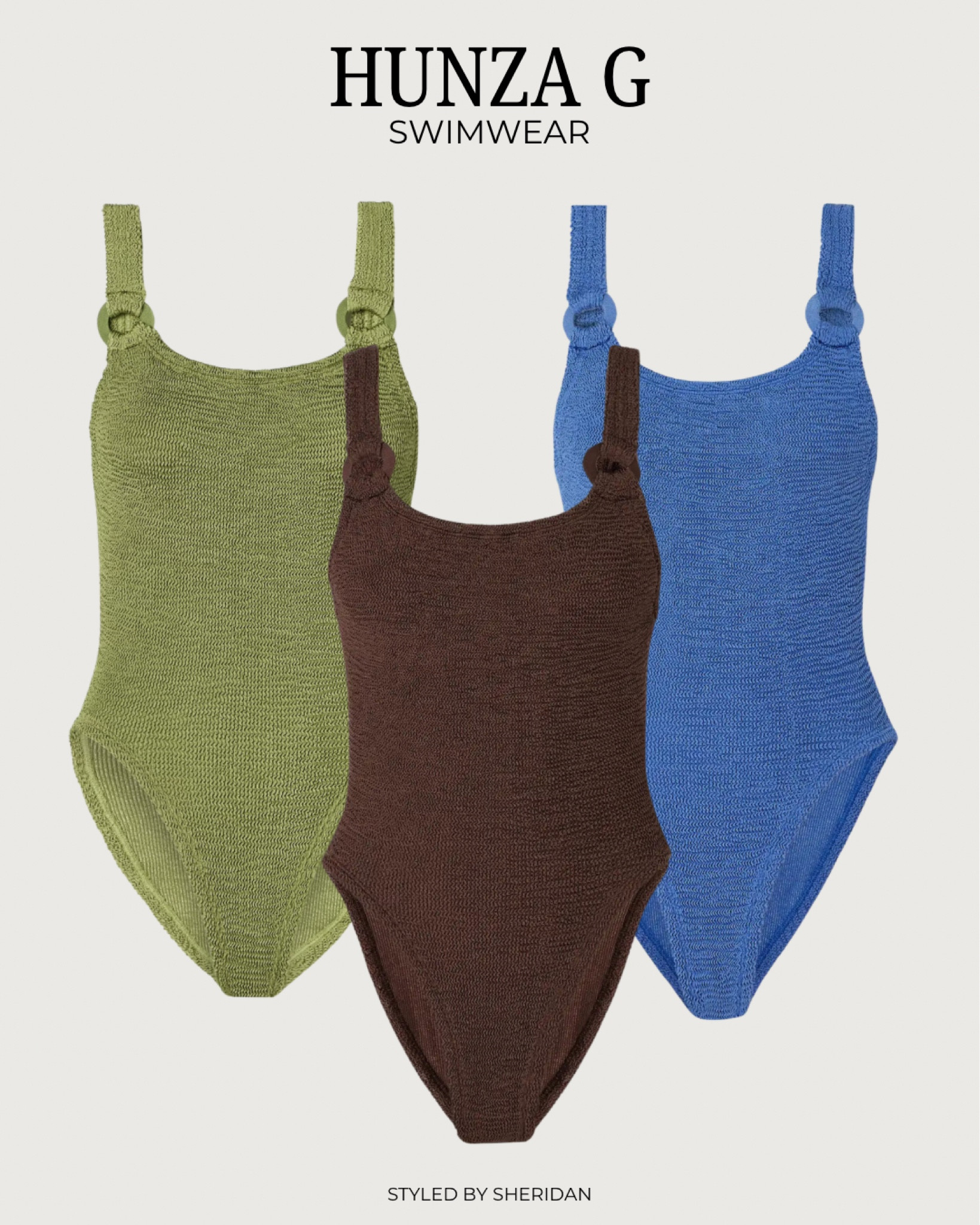 HUNZA G swimwear faves 👙 

#LTKswimwear