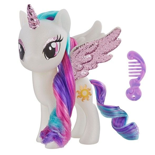 My Little Pony Toy Princess Celestia - Sparkling 6" Figure | Target