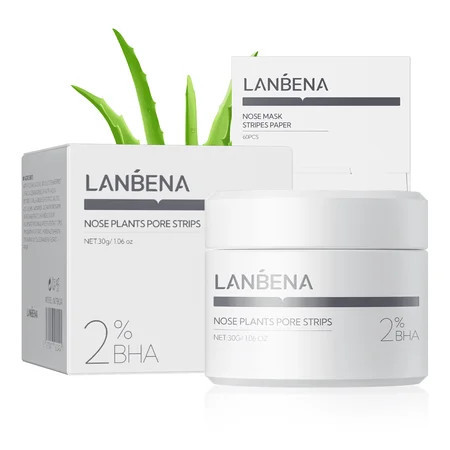 LANBENA Blackhead Remover 2.0 - Peel Off Mask for Nose & Face Blackhead Removal Kit 1.06oz | Walmart (US)