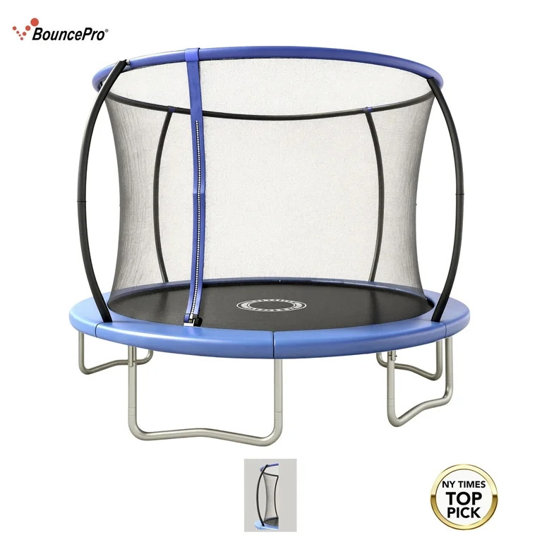 Sportspower BouncePro 10ft Trampoline Meets ASTM Safety Standards, Heavy-Duty Rust-Resistant Stee... | Walmart (US)
