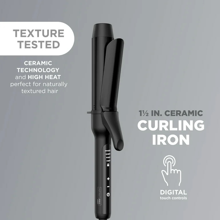 Conair InfinitiPRO by Conair Digital Curling Iron 1.5" | Walmart (US)