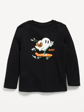 Long-Sleeve Unisex Graphic T-Shirt for Toddler | Old Navy (US)