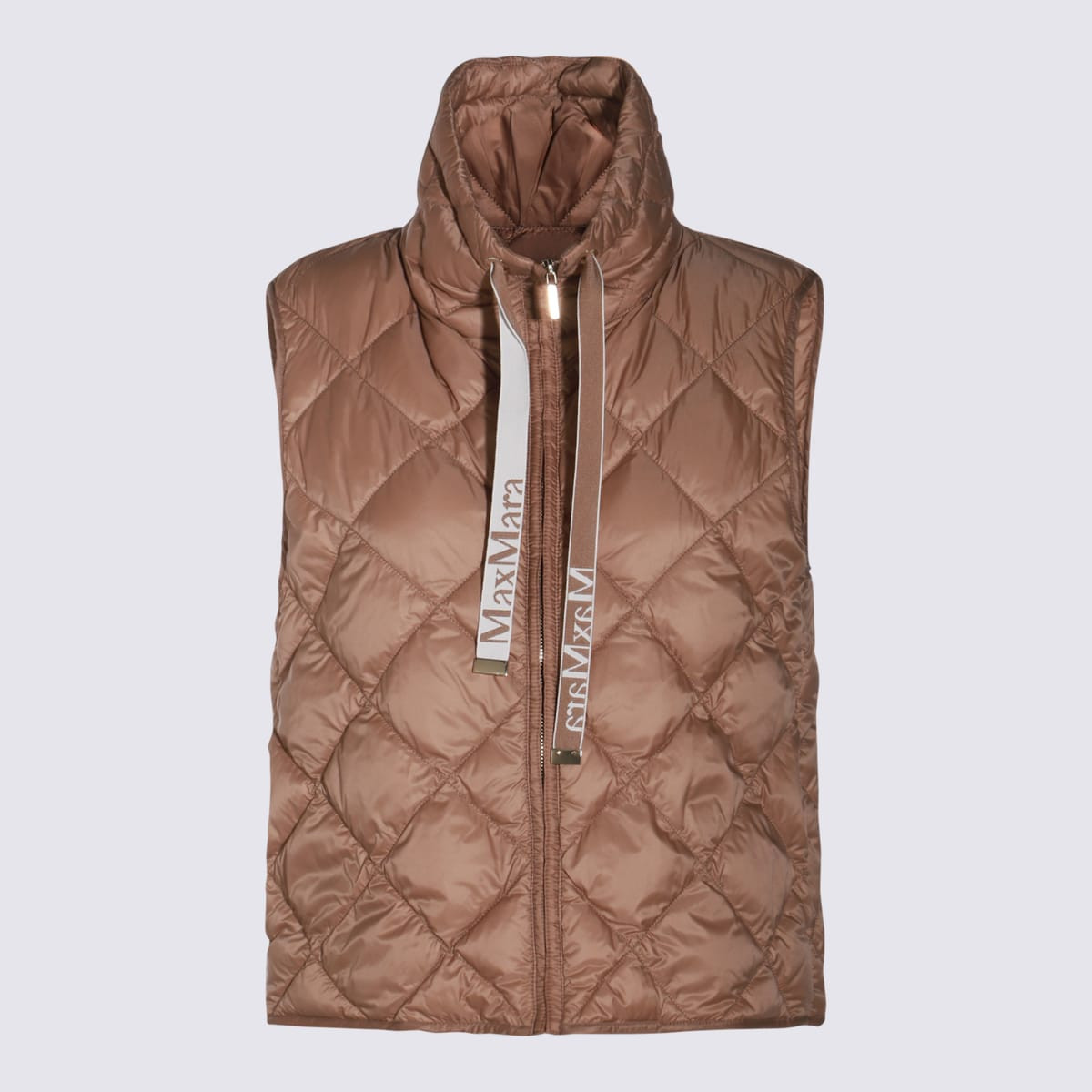 Max Mara The Cube Caramel Down Ajcket | Italist.com US