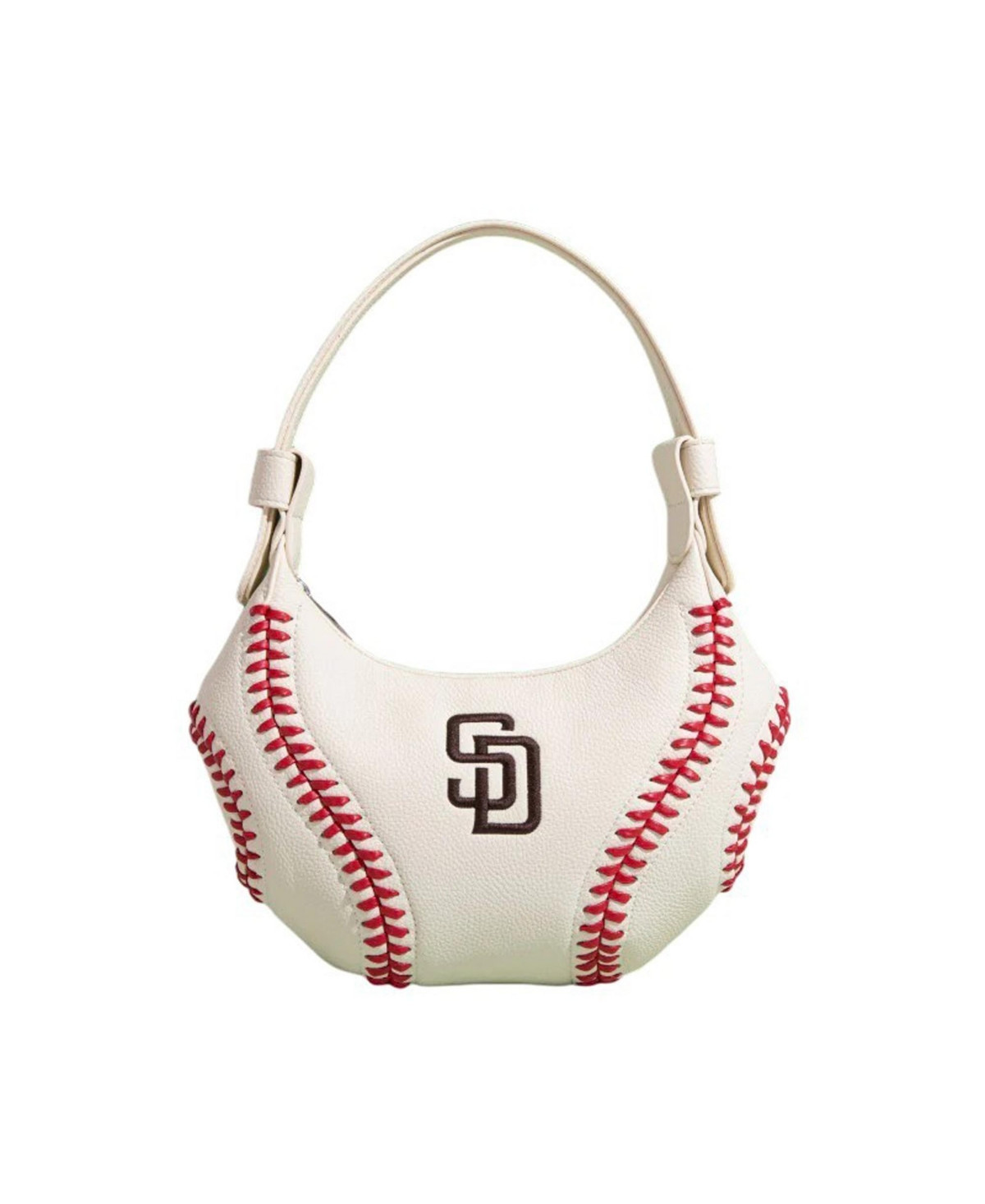 Montana West San Diego Padres Shoulder Hobo Bag - Beige | Macy's