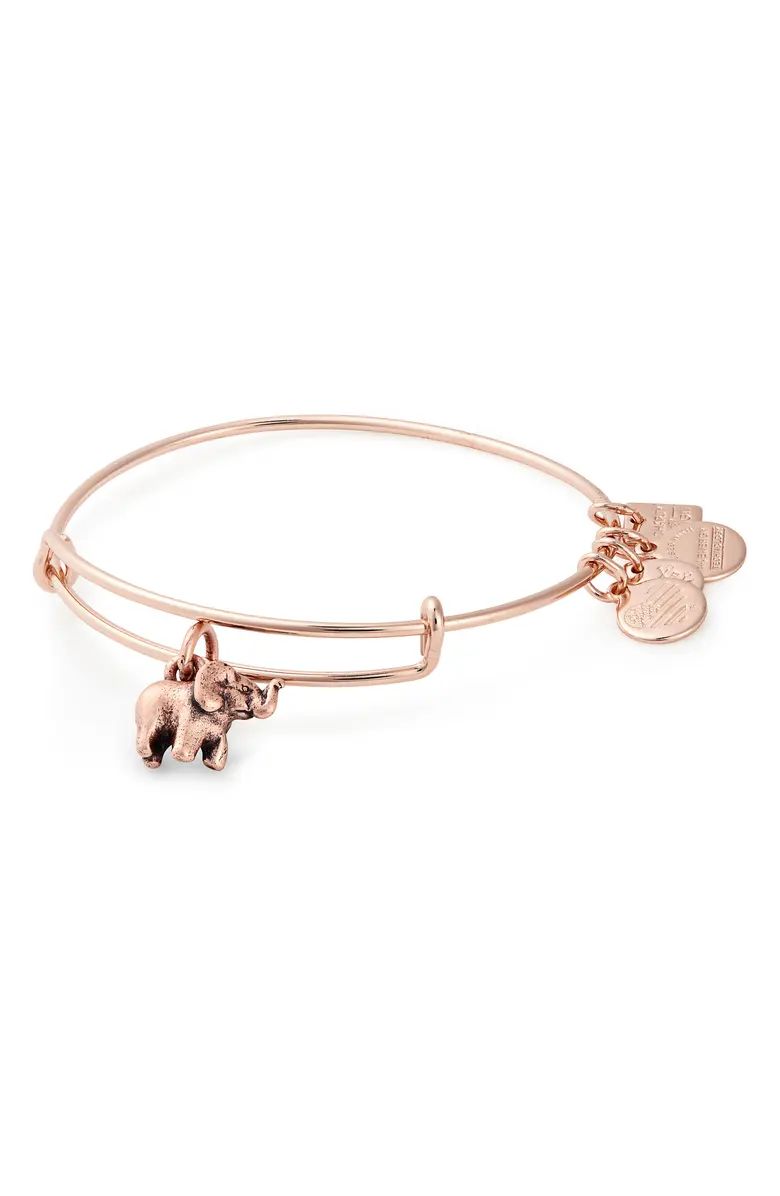 Charity by Design Elephant Expandable Wire Bangle | Nordstrom