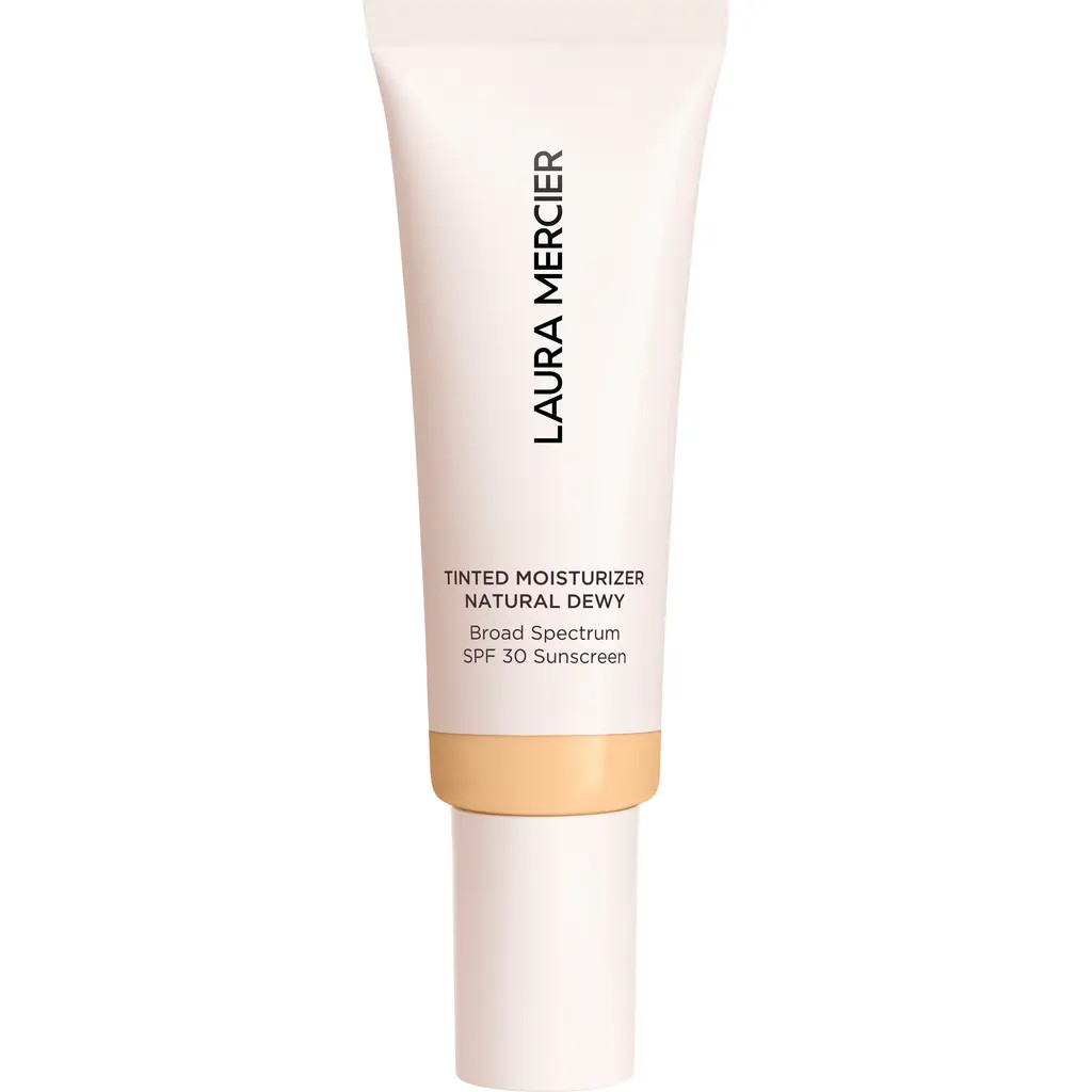 Laura Mercier Tinted Moisturizer Natural Dewy SPF 30 with Hyaluronic Acid in 1W Champagne at Nordstrom, Size 1.7 Oz | Nordstrom